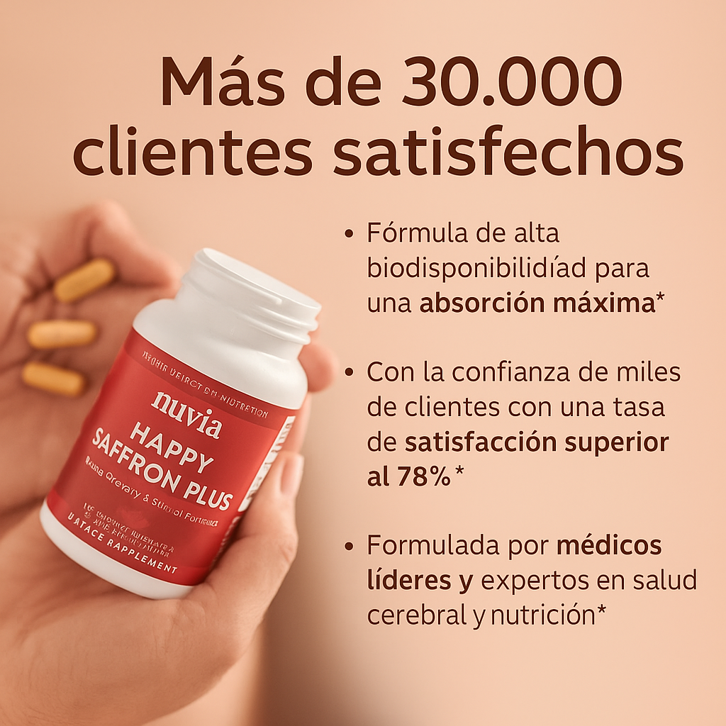 Happy Saffron Plus – El Secreto Natural para Sentirte Mejor