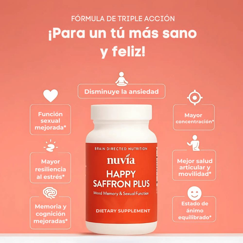 Happy Saffron Plus – El Secreto Natural para Sentirte Mejor