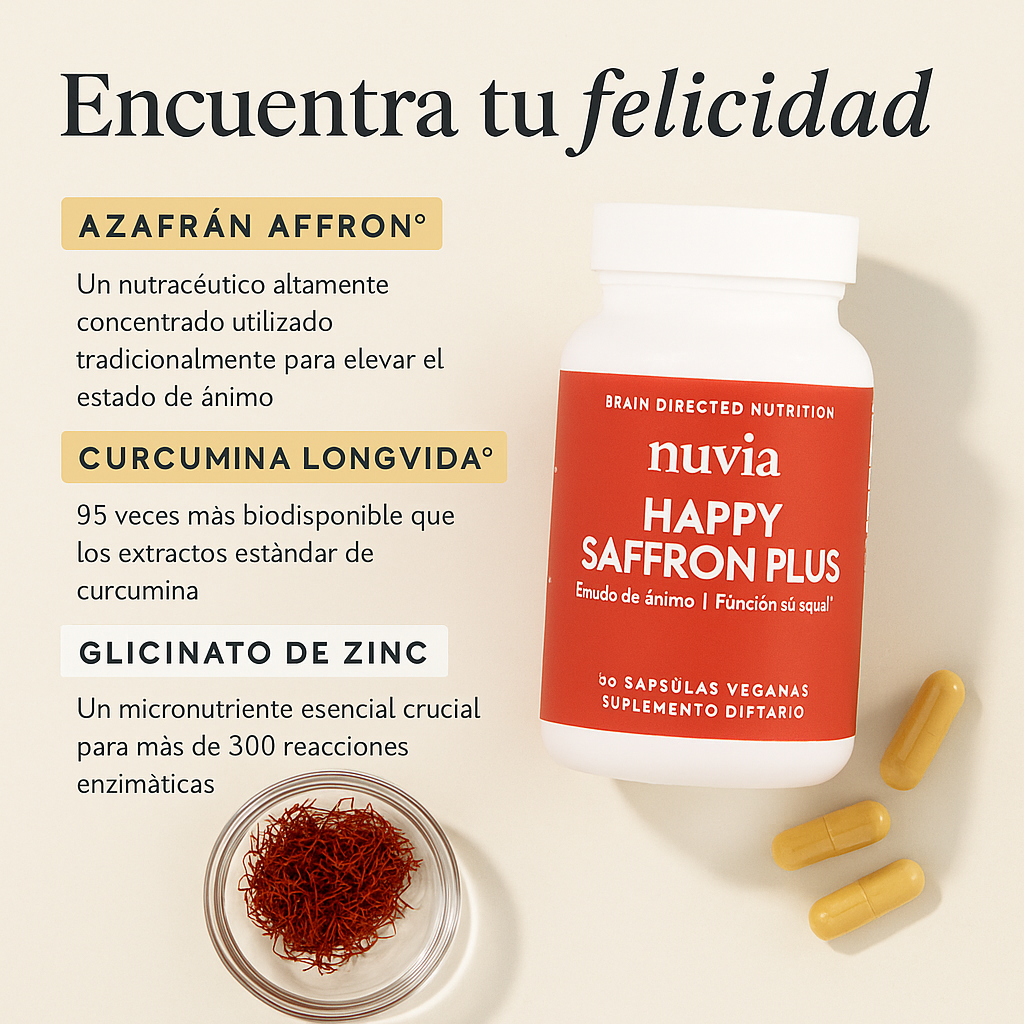 Happy Saffron Plus – El Secreto Natural para Sentirte Mejor